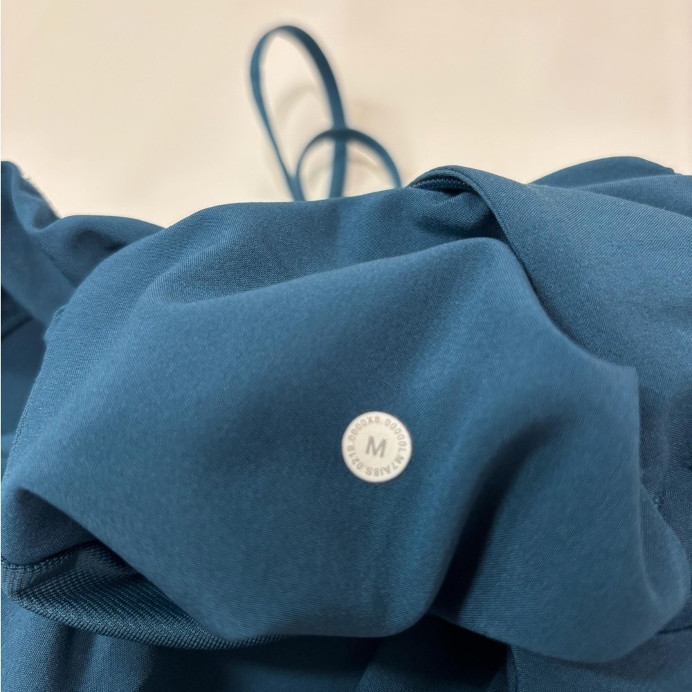 LULULEMON ATHLETICA TEAL ATHLETIC SHORT WITH A POCKET IN THE SIDE SIZE M - Picture 8 of 12